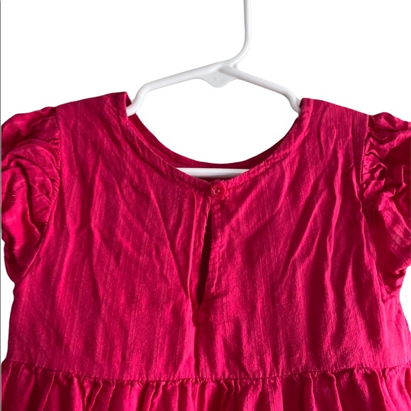 OLD NAVY 3T BRIGHT PINK SHORT SLEEVE DRESS - Picture 4 of 7
